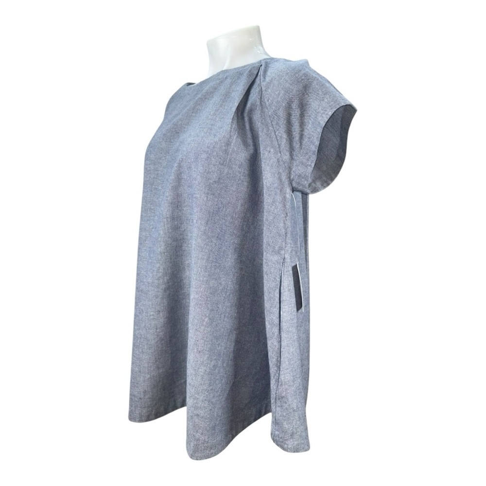 Free People Chambray TunicTop XS Gray Oversized Boho Coastal Pockets
Women’s New - Picture 3 of 14